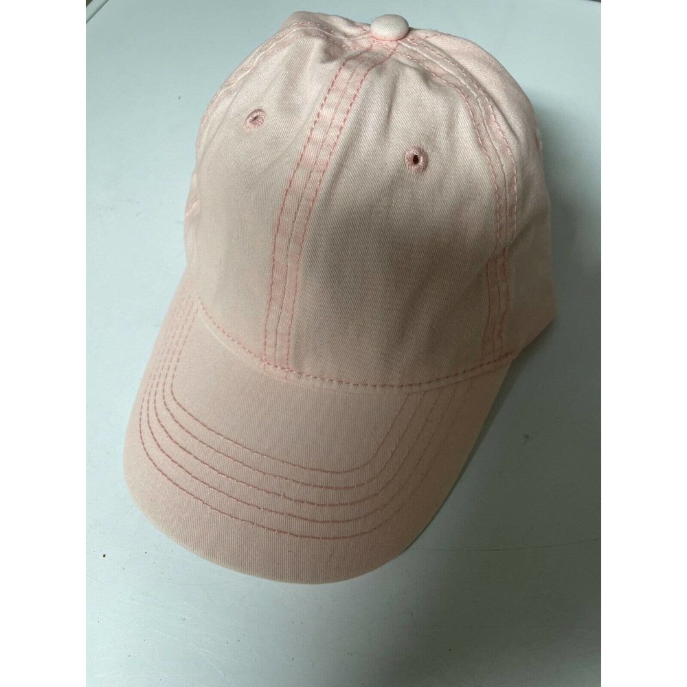 Time Tru Ladies Washed Twill Cap Pink New Rose Blush Twill Cap Pink Baseball NWT